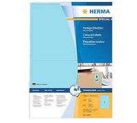 Herma Premium Quality Self-Adhesive Coloured Labels A4 100pc (199.6x143.5mm)