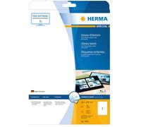 Herma Premium Quality Self-Adhesive Laser Glossy Labels A4 25 Pieces (White)