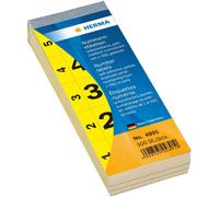 Herma Premium Quality Self-Adhesive Number Blocks Number 1 to 500 (28x56mm)