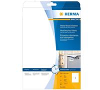 Herma Premium Quality Self-Adhesive Weatherproof Inkjet Labels A4 10 Pieces