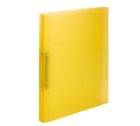 HERMA Ring Binder Translucent in Yellow, A4, 25 mm Spine, Slim 2-Ring Binder Mad