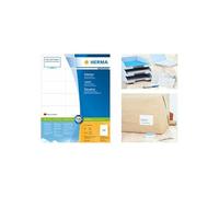 HERMA Self Adhesive Address Labels, 21 Labels per A4 Sheet, 500 Sheets, 70 x 42 mm, 10500 Labels, Blank Mailing Labels Stickers, Sticky Labels for Laser & Inkjet Printer, White