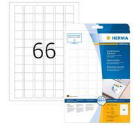 HERMA Self Adhesive Removable Multi-Purpose Labels, 66 Labels Per A4 Sheet, 1650
