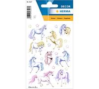 HERMA Sticker Decorative Unicorns Glitter PG/2BL