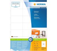 Herma Superior Quality Permanent Adhesion Premium Labels A4 70mm 200 Pieces