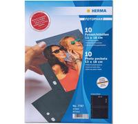 Herma transparent Viewpanels black 13 x18 horizontal 10 Slipcovers