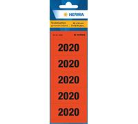 Herma Year Numbers Sticker 2020 (red) 60 x 26 mm 2020