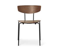 Herman Dining Chair Black/ Walnut
