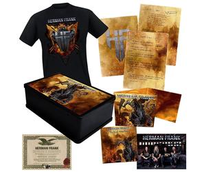 HERMAN FRANK - THE DEVIL RIDES OUT (LIMITED BOXSET+SHIRT GR.L) CD NEW