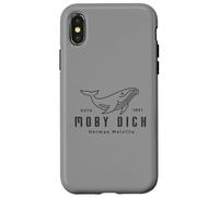 Herman Melville Cute Whale | Boat Tour | Moby Dick Case for iPhone X/XS