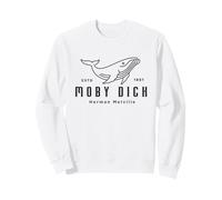 Herman Melville Cute Whale | Boat Tour | Moby Dick Sweatshirt