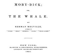 Herman Melville Moby-Dick, or, The Whale Hardcover Book Herman Melville Multicolor