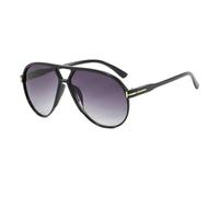 hermaner Oversized Sunglasses Womens UV400 Protection Double Bridge Toad Shapes Frame Gradient Lenses Sun Glasses Retro Sunnies Outdoor Street Party Holiday
