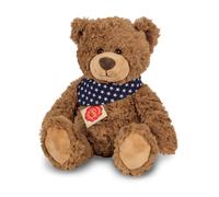Hermann 91362 Brown Bear with Blue Neckerchief Medium Plush