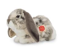 Hermann 93797 Lop Eared Rabbit Grey and White Cuddly Plush Soft Toy