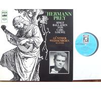 Hermann Prey, Günther Weissenborn - HERMANN PREY SINGT BALLADEN VON CARL LOEWE / GÜNTHER WEISSENBORN KLAVIER / Bildhülle mit ORIGINAL Innen-Schutzhülle / EMI Columbia # SME 80 733