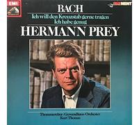 Hermann Prey , Thomanerchor / Gewandhausorchester Leipzig / Kurt Thomas - Bach Cantatas Bwv 82 Ich Habe Genug / Bwv 56 Ich Will Den Kreuzstab Gerne Tragen - EMI Electrola GmbH - 1C 037-30 946