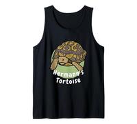 Hermann’s Tortoise Funny and Cute Tortoise Tank Top