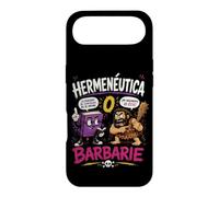 Hermeneutics or Barbarism Funny Philosophy Humor Case for iPhone Air