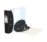Hermes Lever Arch File Heavy Duty A4 78mm Capacity Black 832001