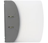 Hermes Lever Arch File Heavy Duty A4 78mm Capacity Silver 832006