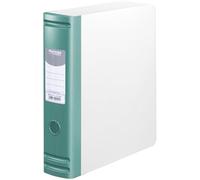 Hermes A4 80mm 2D-Ring Heavy Duty Polypropylene BoxFile - Green