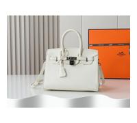 Hermès Birkin 25 Togo Off-White Gold Hardware Bag