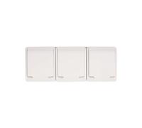 Hermes GNT 0323-02 5901130483921 3-Way Hermetic Socket Z/U 16A IP44 White