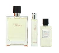 Hermes Hermès Terre D'hermès 3 Piece Gift Set: Eau de Toilette 100ml - Eau de Toilette 15ml - Hair And Body Shower Gel 40ml