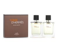 Hermes Terre D'hermes Spray Eau de Toilette 2 x 50ml Gift Set Brand New Sealed