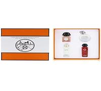 Hermès Miniature Gift Set 7.5ml Un Jardin Sur Le Nil EDT + 7.5ml Eau des Merveilles EDT + 7.5ml Twilly d'Hermes EDP + 7.5ml Eau de Rhubarbe Ecarlate EDC