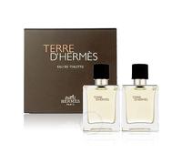 Hermes Terre D'hermes Spray Eau de Toilette 2 x 50ml Gift Set Brand New Sealed