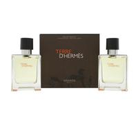Hermès Terre d'Hermes Gift Set 75ml Pure Perfume + 40ml Hair & Body Shower Gel + 15ml Pure Perfume
