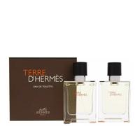 Hermes Terre D'hermes Spray Eau de Toilette 2 x 50ml Gift Set Brand New Sealed