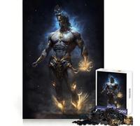 Hermes The Gods Messenger Jigsaws 1000 Pieces for Adults Enjoyable Game Smooth Thick Family Enjoyable Room Art (38x26cm)