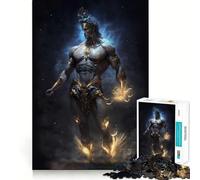 Hermes The Gods Messenger Jigsaws 1000 Pieces for Adults Enjoyable Game Smooth Thick Family Enjoyable Room Art (38x26cm)