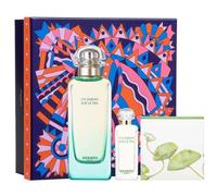 Hermes Un Jardin Sur Le Nil Gift Set 100ml EDT Spray + 7.5ml EDT Spray + 50g Soap