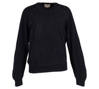 Hermes Women's Preloved Embossed Print Knitted Sweater in Black Wool | Size: Small
