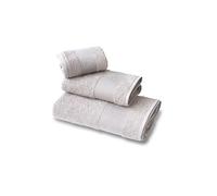 Hermet Laura Biagiotti 3-Piece Bath Towel Set, 100% Cotton, Bath Towel + Face Towel + Guest Towel, Boxed