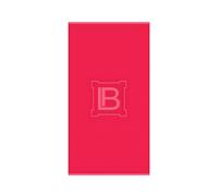 hermet Laura Biagiotti, Beach Towel in Terry Jacquard Cimato, 100% Cotton, 90 x 170 cm, Plain Colour, with Logo