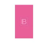 hermet Laura Biagiotti, Beach Towel in Terry Jacquard Cimato, 100% Cotton, 90 x 170 cm, Plain Colour, with Logo