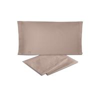 Hermet Laura Biagiotti Single Bed Sheet Set in Plain Percale 100% Cotton, Antique Pink, Top Sheet + Fitted Sheet + Pillowcase