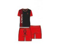 hermet Milan Men's Official Men's Pyjamas Homewear Interlock Cotton Tracksuit 1065 1060, Milan Black J10 2035, XXL