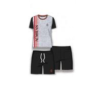 hermet Milan Men's Official Men's Pyjamas Homewear Interlock Cotton Tracksuit 1065 1060, Milan Grey J10 2035, XXL
