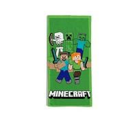 hermet, Minecraft Beach Towel, 70 x 140 cm, Beach or Pool Towel, 100% Soft Cotton, Practical and Lightweight