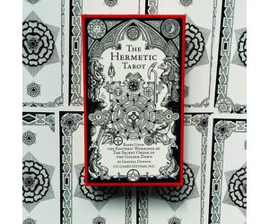 Hermetic Tarot Deck by US Games, 78 Cards with Guidebook, Golden Dawn Design