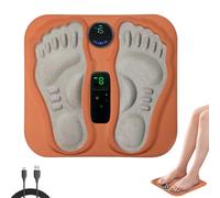 Hermhoffer Pro Foot Massager, pilofri Neuropathy Foot Massager, Smart Foot Physiotherapy Massage, LCD Smart Display, Rechargeable Pain Relief & Circulation Booster (Orange)
