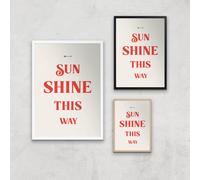 Hermione Chantal Sunshine This Way Giclee Art Print - A2 - Print Only