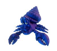 Hermit Cancer Models, Hermit Cancer Toys, Model Marine Animals, 3D Printed Model Figures, Sea Residents Models, Desktop Decoration, Hermit Cancer Decor D Printed Hermit Cancer Toy Reverend Cancer