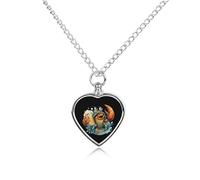 Hermit Crab Beer Urn Necklace for Ashes Adjustable Pet Cremation Jewelry for Men Women